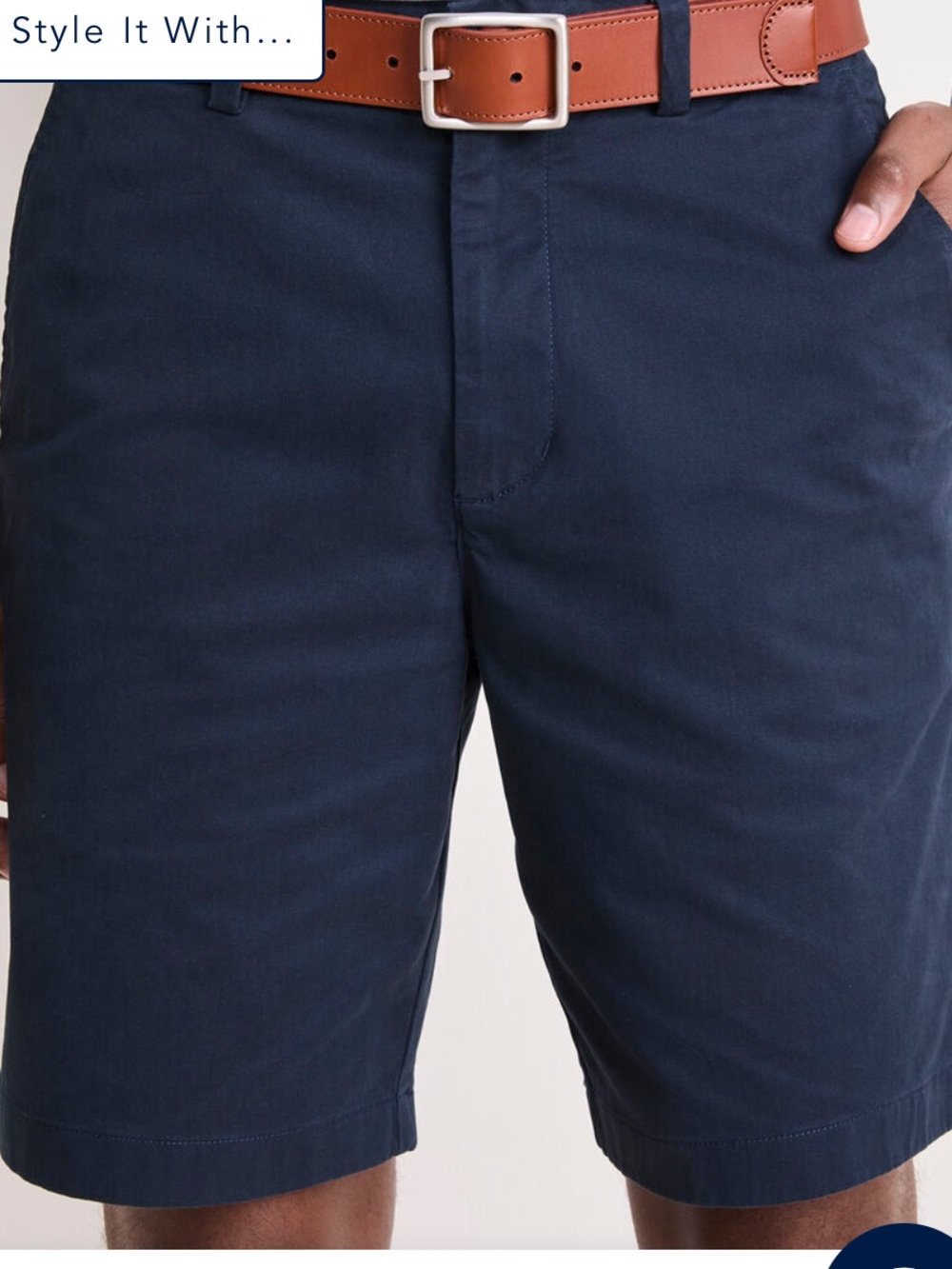 Vineyard Vines Navy Chino Shorts